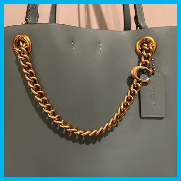 NWOT Coach Signature Chain Central Tote ✨PERFECT CONDITION✨ - Picture 7 of 8